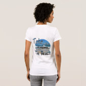 海に連れてって Tシャツ (裏面フル)
