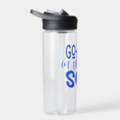 海に飛び込む ウォーターボトル (右面)