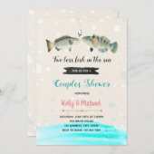 海に魚が２匹減るシャワーの招待状 招待状 (正面/裏面)