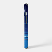 海のある夜景 iPhone 15ケース (左側面)