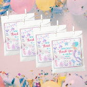 海のお洒落下の人魚誕生日ありがとう フェイバーバッグ