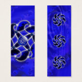 海のしおりとして青 (正面&裏面)