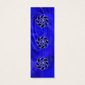 海のしおりとして青 (裏面)