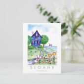 海のそばで青い ポストカード (スタンド正面)