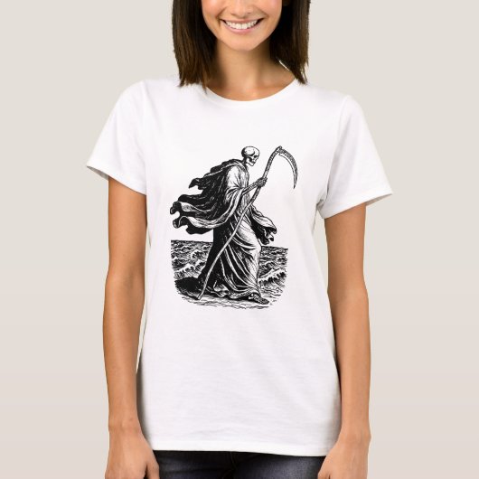 海のそばの死神 Tシャツ (正面)
