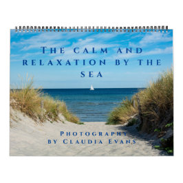 海のそばの穏やかなくつろぎ カレンダー
