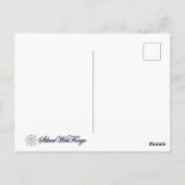 海のはがきの花 ポストカード (裏面)