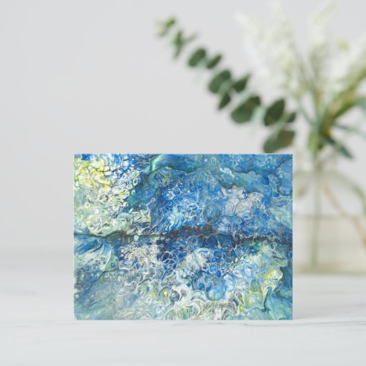 海のはがきを越えて山を越えて ポストカード (スタンド正面)