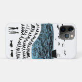 海のはじまり | 手描きのオーシャンアート Case-Mate iPhoneケース (裏面(横))