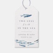 海のふたりの特別な瞬間 オーダーメイド ギフトタグ (正面)