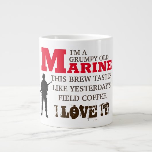 海のものだ ジャンボコーヒーマグカップ (正面)