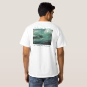 海のような多くが…あって下さい Tシャツ (裏面フル)