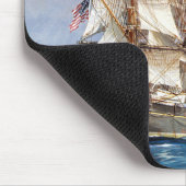 海のアメリカのクリッパーの主権者 マウスパッド (コーナー)