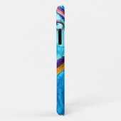 海のアートの下のタコの水彩 Case-Mate iPhoneケース (裏面/右)