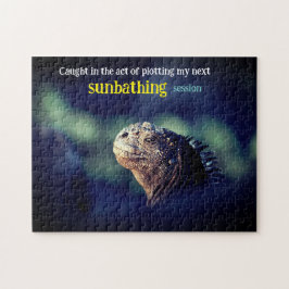 海のイグアナで捕まる ジグソーパズル