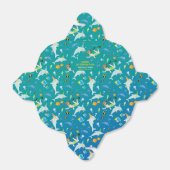 海のイルカと男の子の誕生日のパーティーの下で フェイバーボックス (折り畳みなし)