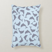 海のイルカ アクセントクッション (正面(垂直))