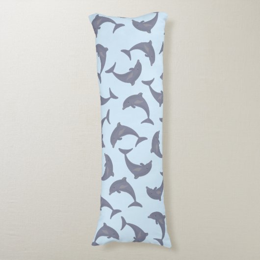 海のイルカ ボディピロー (正面縦)