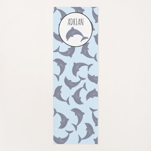 海のイルカ ヨガマット (正面)