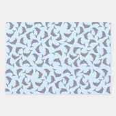 海のイルカ ラッピングペーパーシート (正面3)