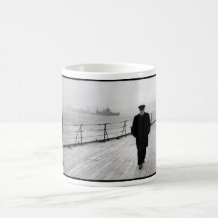海のウィンストン・チャーチル コーヒーマグカップ