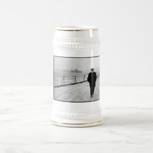 海のウィンストン・チャーチル ビールジョッキ
