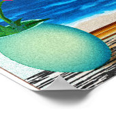 海のウィンドウ ポスター (角)