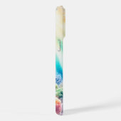 海のウミガメの下で iPhoneケース (右側面)