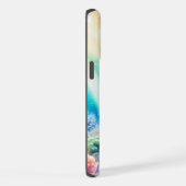 海のウミガメの下で iPhoneケース (右側面)