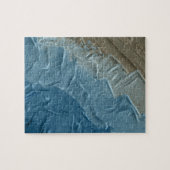 海のエッジ：デジタル絵を描の静謐 ジグソーパズル (横)