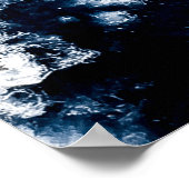 海のエリアビュー撮影 ポスター (角)