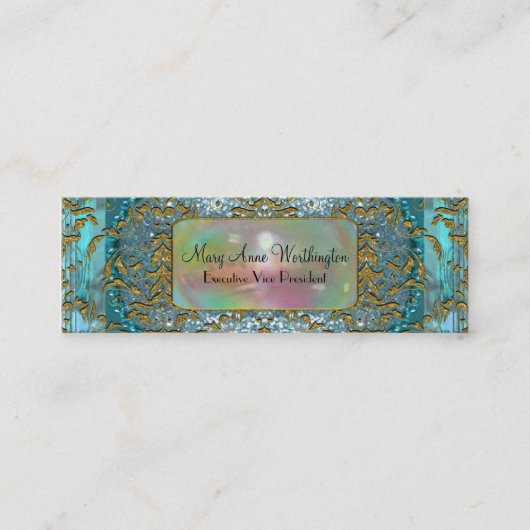 海のエレガントな専門の細いのによるDelancey スキニー名刺 (正面)