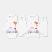 海のエレガント下で人魚の珊瑚の赤ちゃんシャワー フェイバーボックス (折り畳みなし)