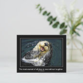 海のオタやる気を起こさせるー ポストカード (スタンド正面)