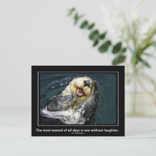 海のオタやる気を起こさせるー ポストカード (スタンド正面)