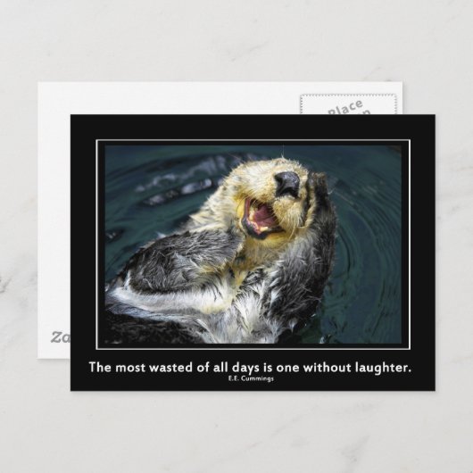 海のオタやる気を起こさせるー ポストカード (正面/裏面)