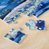 海のオター絵画ター ジグソーパズル (側面)