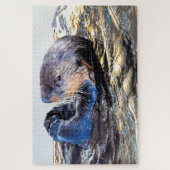 海のオッターズ ジグソーパズル (縦)