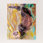 海のオッターズ ジグソーパズル (縦)