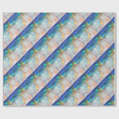 海のオパール ラッピングペーパー (フラット)