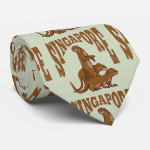 海のオーター ネクタイ