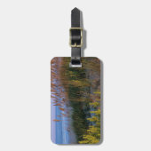 海のオートムギおよびビーチ ラゲッジタグ (正面縦)