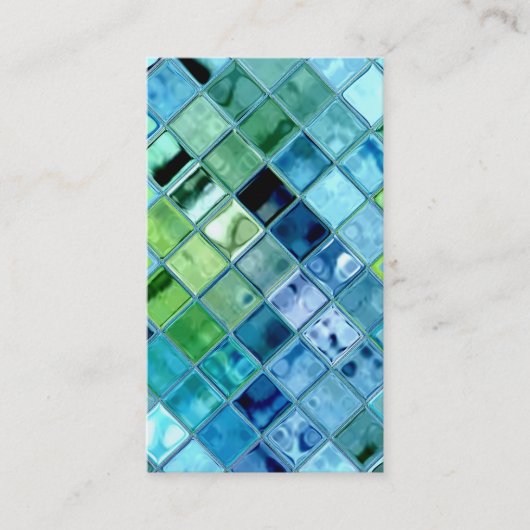 海のカスタマイズ可能なテンプレートの名刺を開けて下さい 名刺 (正面)