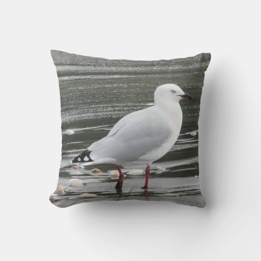 海のカモメ クッション (正面)