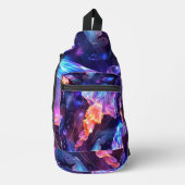 海のカラフルクラゲの下で | スリングバッグ (正面)