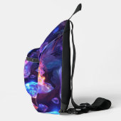 海のカラフルクラゲの下で | スリングバッグ (右)