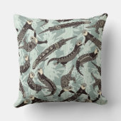 海のカワウソ クッション (裏面)