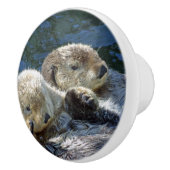 海のカワウソ セラミックノブ (右)