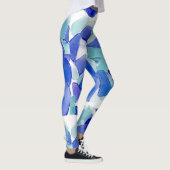 海のガラスのレギンス/ヨガパンツ レギンス (右)