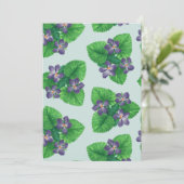 海のガラスの青にスミレ (スタンド正面)